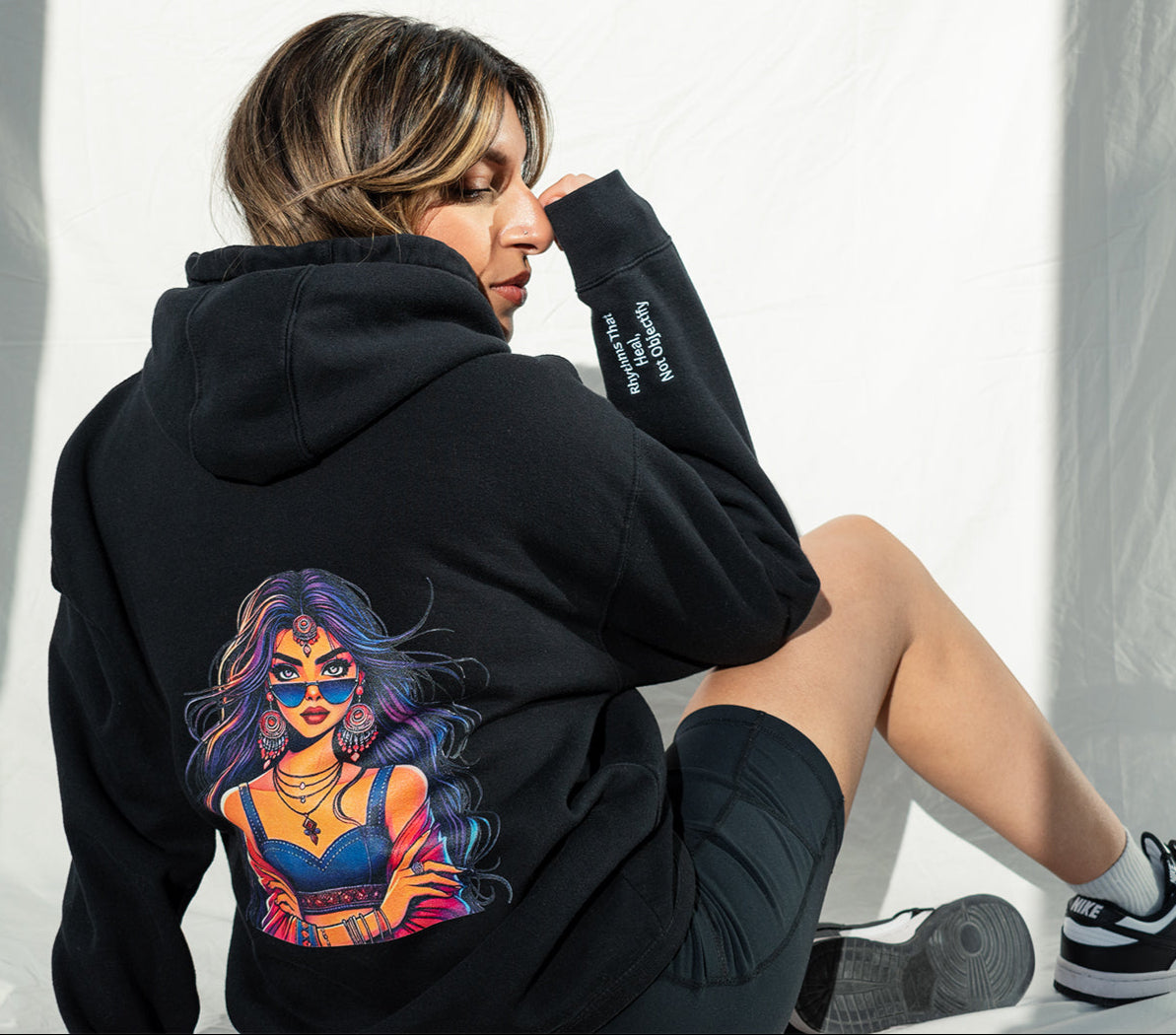 Not Your Item Girl Hoodie - Black