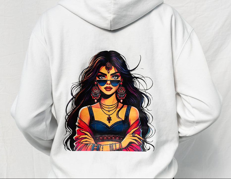 Not Your Item Girl Hoodie - White