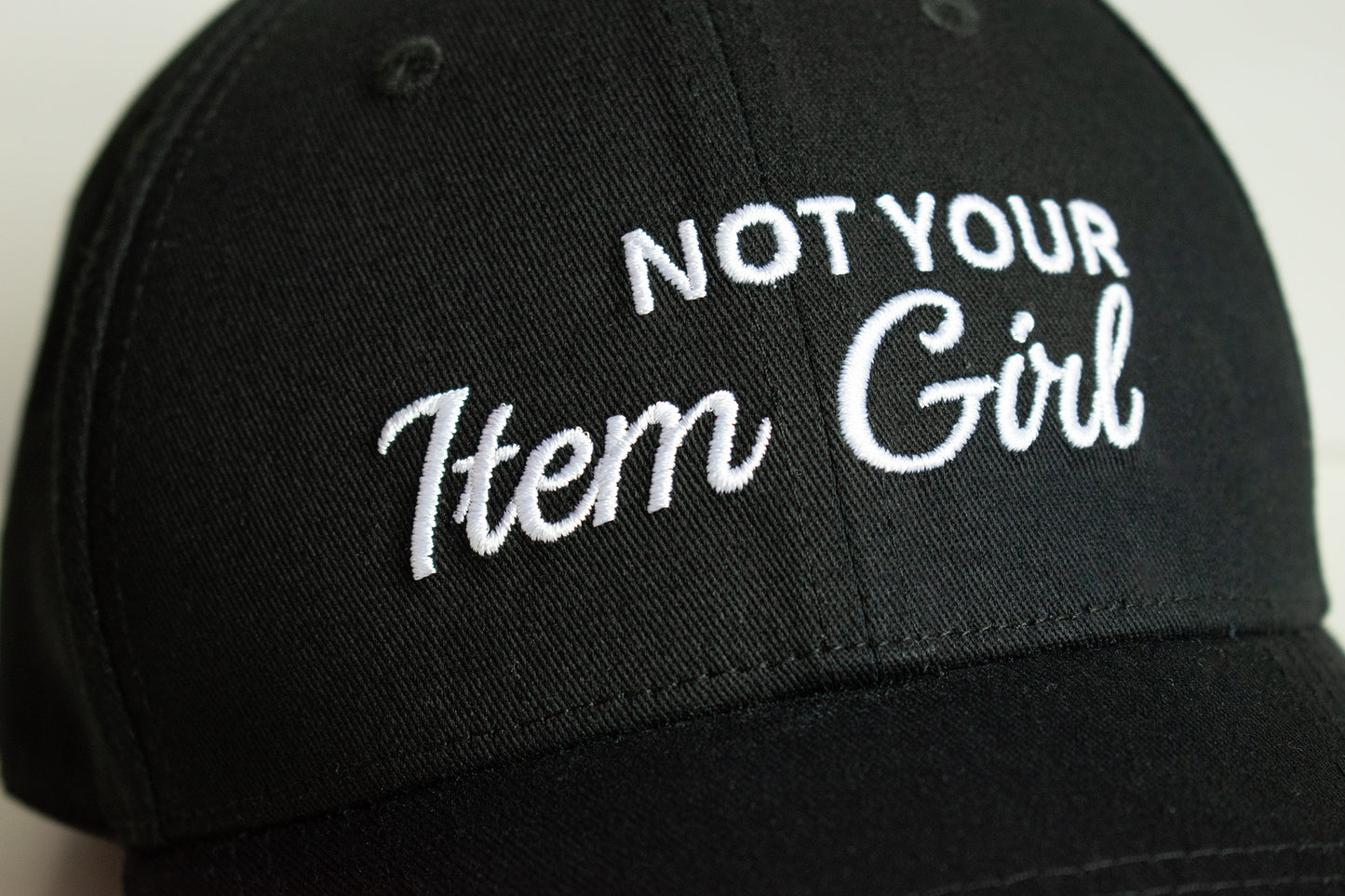 Not Your Item Girl Cap
